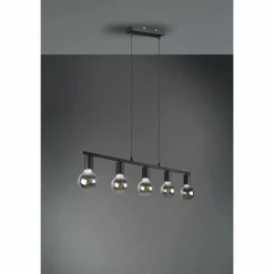 Luminaires Reality Suspension Reality Vannes Noir, 5 lumières* Suspensions