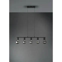 Luminaires Reality Suspension Reality Vannes Noir, 5 lumières* Suspensions