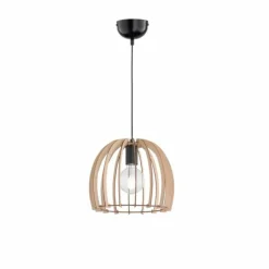 Lampes En Bois-Luminaires Reality Suspension Reality WOOD Bois clair, 1 lumière