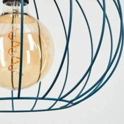 Lampes Vintages & Rétros-hofstein Suspension Refresco Turquoise, 1 lumière