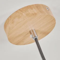 Lampes En Bois-hofstein Suspension Ripamonti Écru, 1 lumière