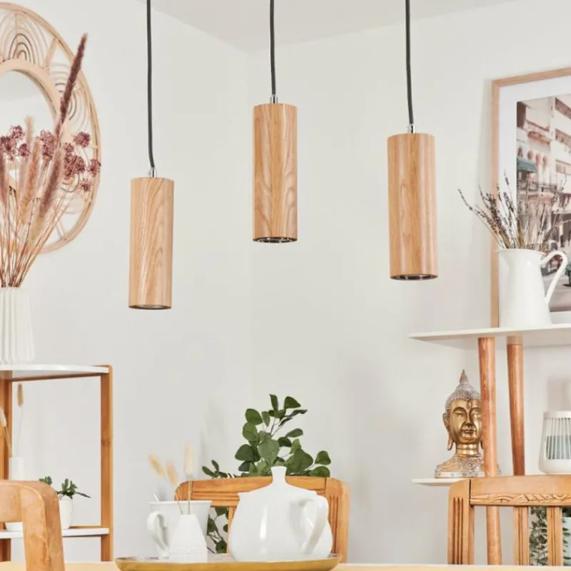 hofstein Suspension Ripamonti LED Écru, 3 lumières