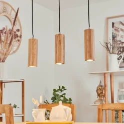 hofstein Suspension Ripamonti LED Écru, 3 lumières