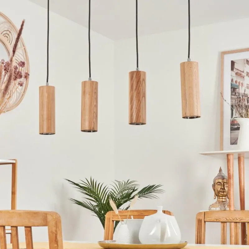 Luminaires Scandinaves-hofstein Suspension Ripamonti LED Noir, 4 lumières