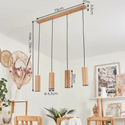 Luminaires Scandinaves-hofstein Suspension Ripamonti LED Noir, 4 lumières