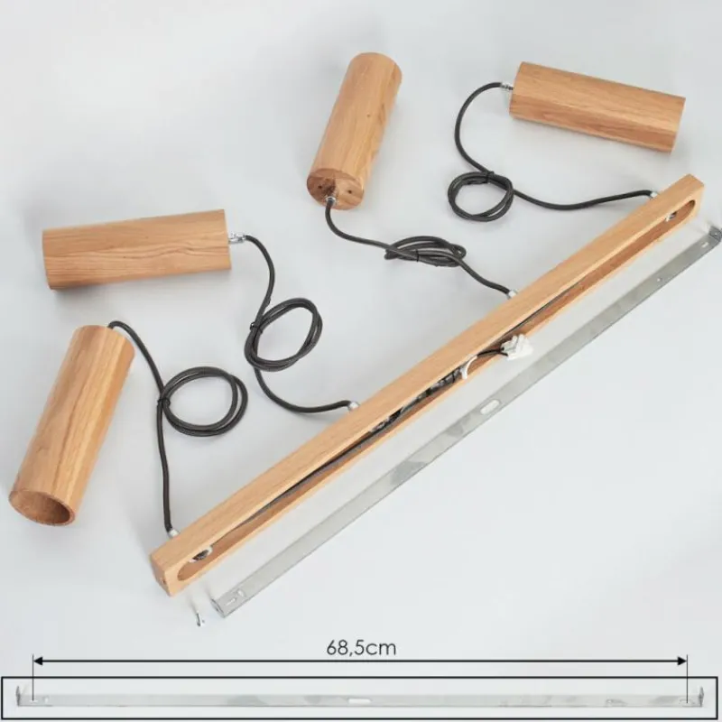 Luminaires Scandinaves-hofstein Suspension Ripamonti LED Noir, 4 lumières