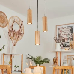 Luminaires Scandinaves-hofstein Suspension Ripamonti LED Chrome, Écru, 3 lumières