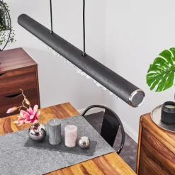 hofstein Suspension Rodeche LED Argenté, 1 lumière* Suspensions