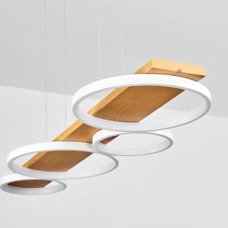 Luminaires Scandinaves-hofstein Suspension Rodekro LED Blanc, 1 lumière