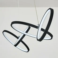 hofstein Suspension Rodekro LED Noir, 1 lumière