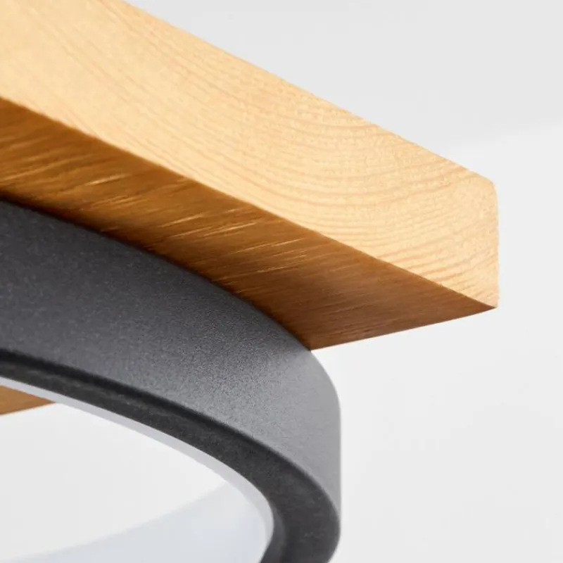 Luminaires Scandinaves-hofstein Suspension Rodekro LED Noir, 1 lumière