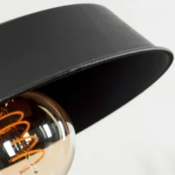 Luminaires Scandinaves-hofstein Suspension Rognaix Noir, 1 lumière