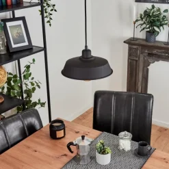 Luminaires Scandinaves-hofstein Suspension Rognaix Noir, 1 lumière