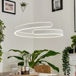 hofstein Suspension Rosemond LED Blanc, 1 lumière