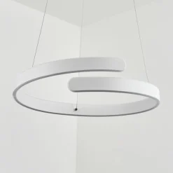 hofstein Suspension Rosemond LED Blanc, 1 lumière