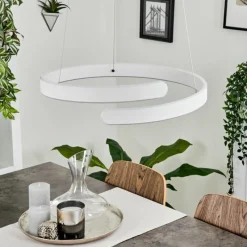 hofstein Suspension Rosemond LED Blanc, 1 lumière