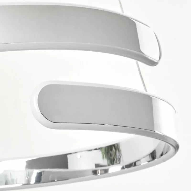 hofstein Suspension Rosemond LED Chrome, 1 lumière