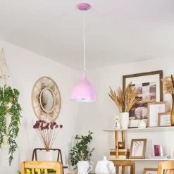 Luminaires Scandinaves-hofstein Suspension Roseway Rose, 1 lumière