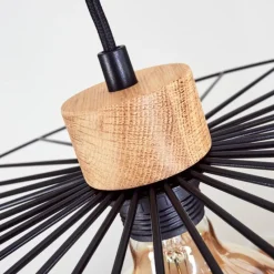 Lampes Vintages & Rétros-hofstein Suspension Rossedalen Brun, 1 lumière