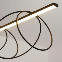 hofstein Suspension Saba LED Noir, 1 lumière