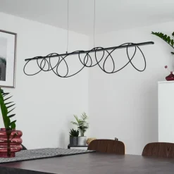 hofstein Suspension Saba LED Noir, 1 lumière