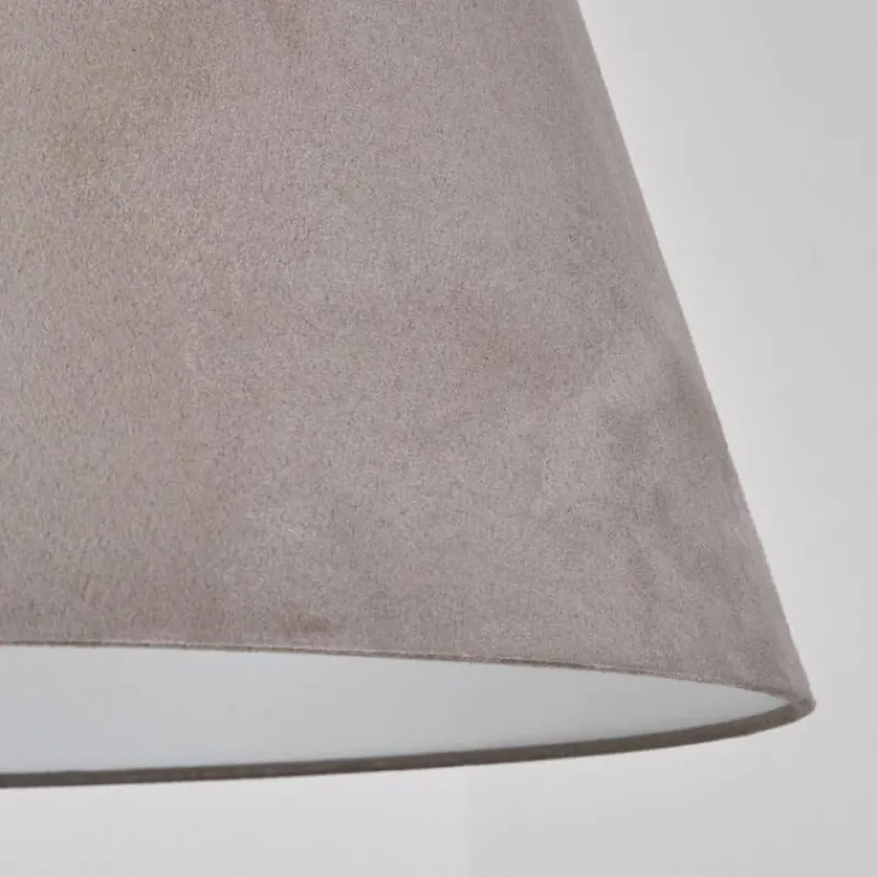 Lampes En Tissu-hofstein Suspension Sagu Noir, 1 lumière