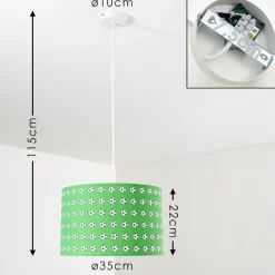 Lampes En Tissu-hofstein Suspension Sakka Blanc, 1 lumière