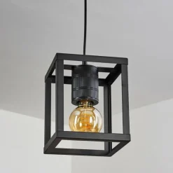 Lampes Vintages & Rétros-hofstein Suspension Salla Noir, 1 lumière