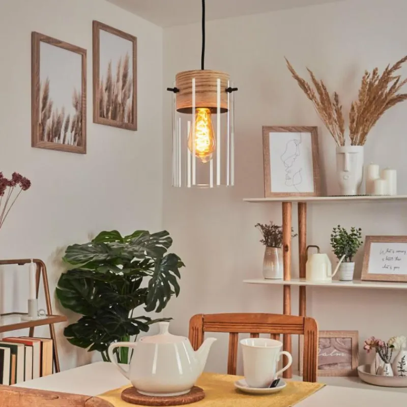 hofstein Suspension Sarteano Noir, 1 lumière