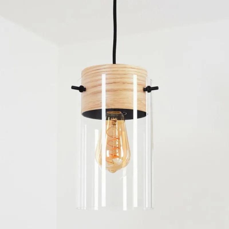 hofstein Suspension Sarteano Noir, 1 lumière