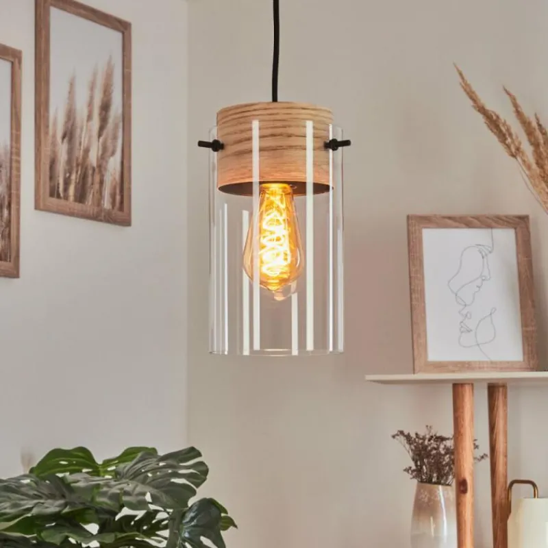 hofstein Suspension Sarteano Noir, 1 lumière