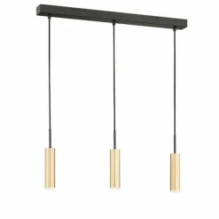 SCHÖNER WOHNEN-Kollektion Suspension STINA LED Noir, 3 lumières* Suspensions