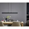 SCHÖNER WOHNEN-Kollektion Suspension STRIPE LED Noir, 1 lumière* Éclairage Led