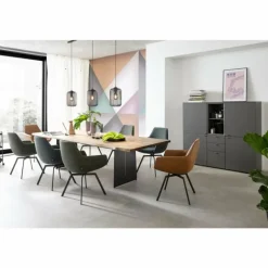 Lampes Industrielles-SCHÖNER WOHNEN-Kollektion Suspension Cage Noir, 3 lumières