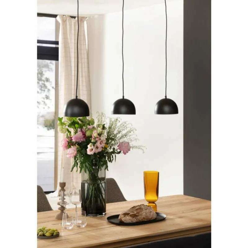 SCHÖNER WOHNEN-Kollektion Suspension Kia Noir, 3 lumières* Suspensions