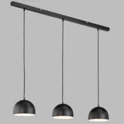 SCHÖNER WOHNEN-Kollektion Suspension Kia Noir, 3 lumières* Suspensions