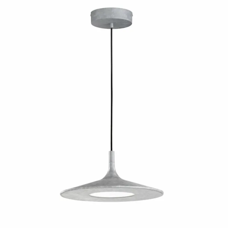 SCHÖNER WOHNEN-Kollektion Suspension SCHÖNER-WOHNEN-Kollektion Slim LED Gris, 1 lumière* Éclairage Led