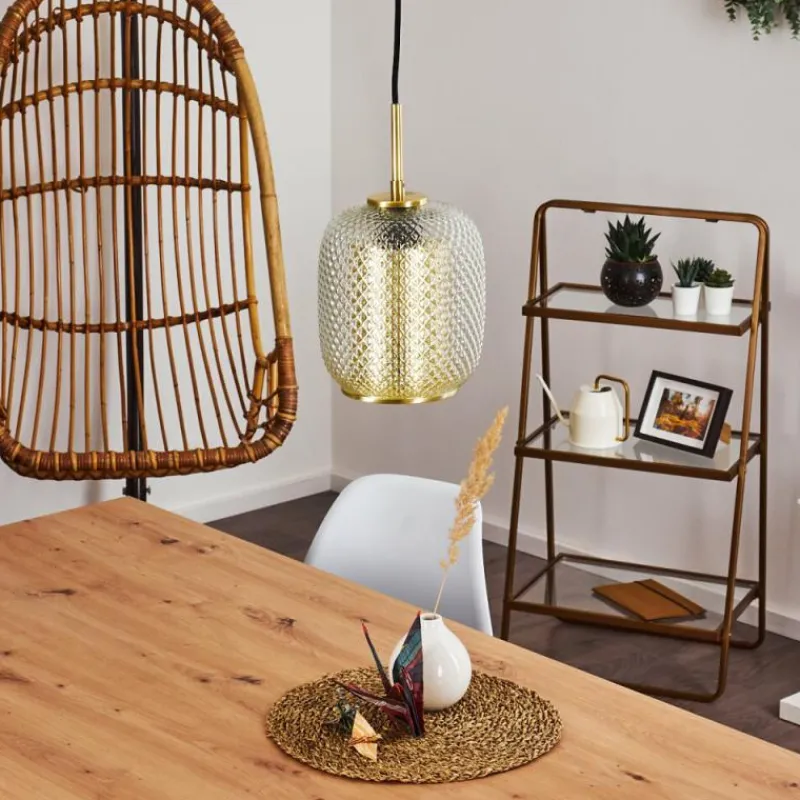 hofstein Suspension Scone Or, Laiton, 1 lumière