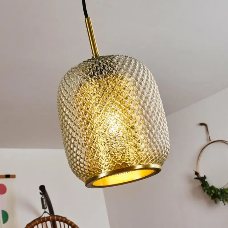 hofstein Suspension Scone Or, Laiton, 1 lumière