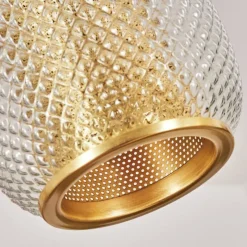 hofstein Suspension Scone Or, Laiton, 3 lumières