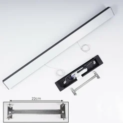 hofstein Suspension Seaton LED Noir, 1 lumière