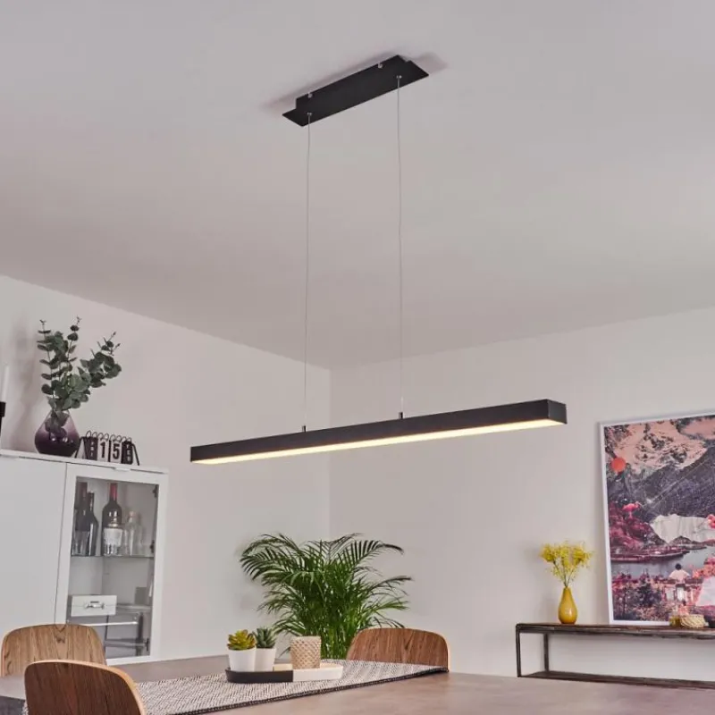 hofstein Suspension Seaton LED Noir, 1 lumière