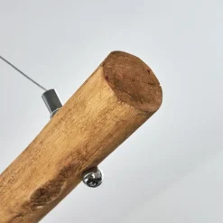 Lampes Vintages & Rétros-hofstein Suspension Seegaard Noir, 5 lumières