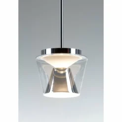Luminaires Serien Lighting Suspension Serien Lighting ANNEX LED Chrome, 1 lumière
