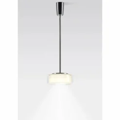 Luminaires Serien Lighting Suspension Serien Lighting CURLING LED Aluminium, Chrome, 1 lumière