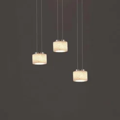 Luminaires Serien Lighting Suspension Serien Lighting REEF LED Acier inoxydable, 1 lumière* Éclairage Led