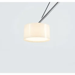 Luminaires Serien Lighting Suspension Serien Lighting TWIN LED Chrome, 2 lumières* Éclairage Led