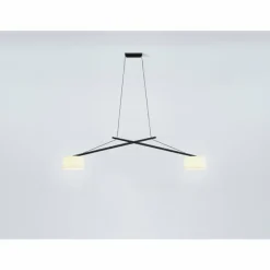 Luminaires Serien Lighting Suspension Serien Lighting TWIN Suspension LED Noir, 1 lumière* Éclairage Led