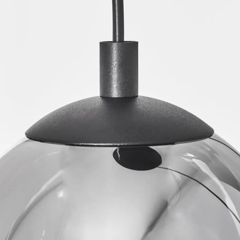 hofstein Suspension Sernf Noir, 3 lumières