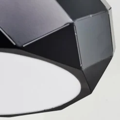 hofstein Suspension Shouver Noir, 3 lumières